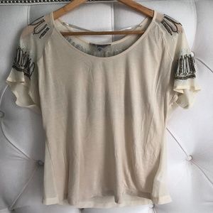 Urban Outfitters Ecote Embroidered Top